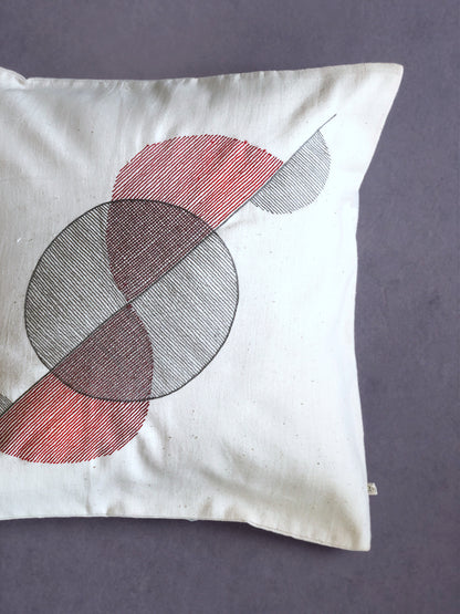 Circular Chaos - Cushion Cover