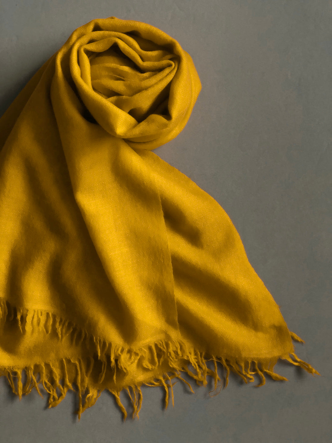 Pashmina Shawl - Ochre