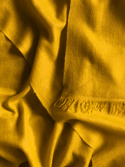 Pashmina Shawl - Ochre